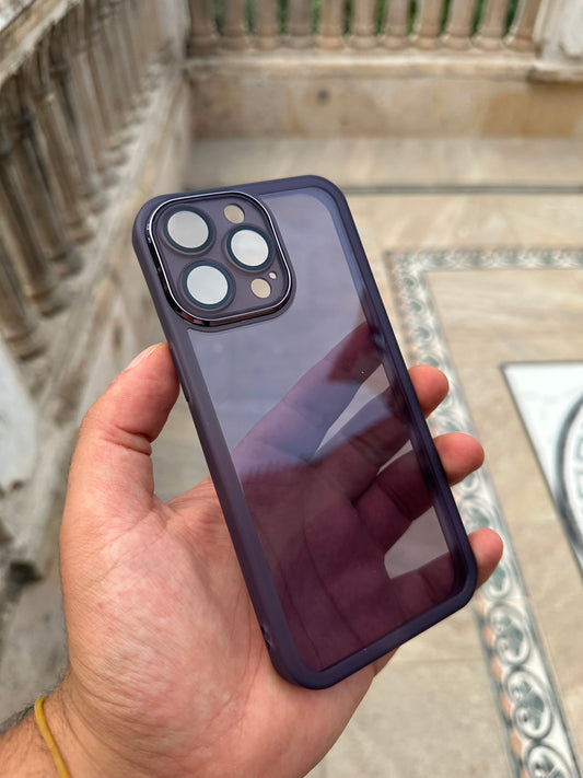 Antichoc transparent violet