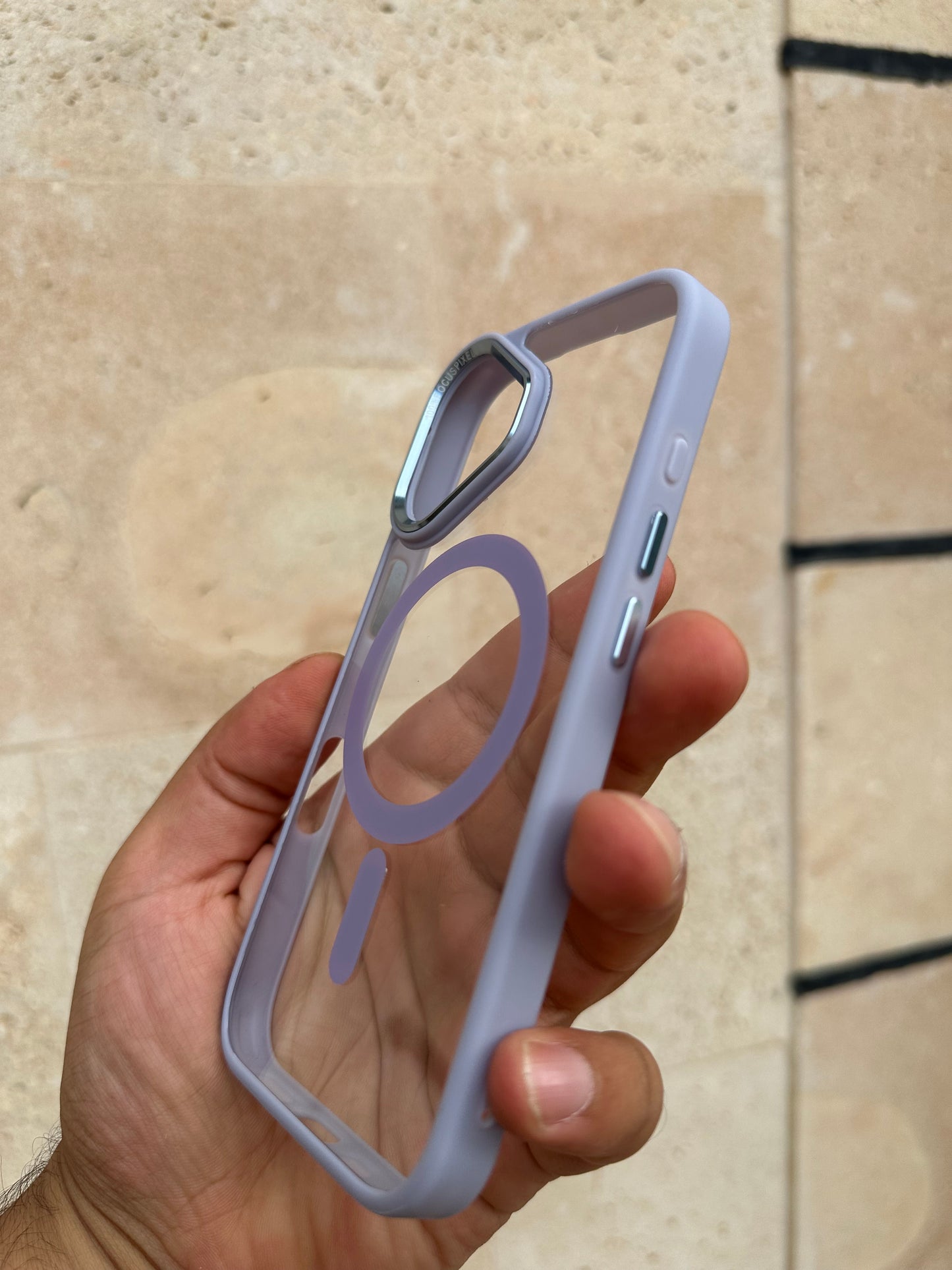 Antichoc mauve claire MagSafe