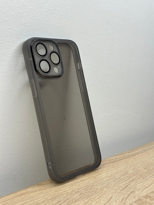 Antichoc transparent noir