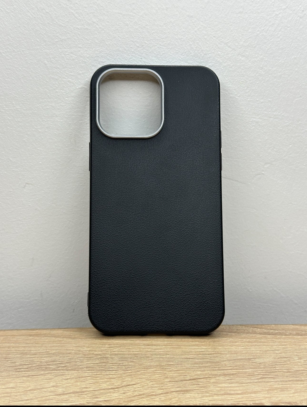 Antichoc silicone effet cuir