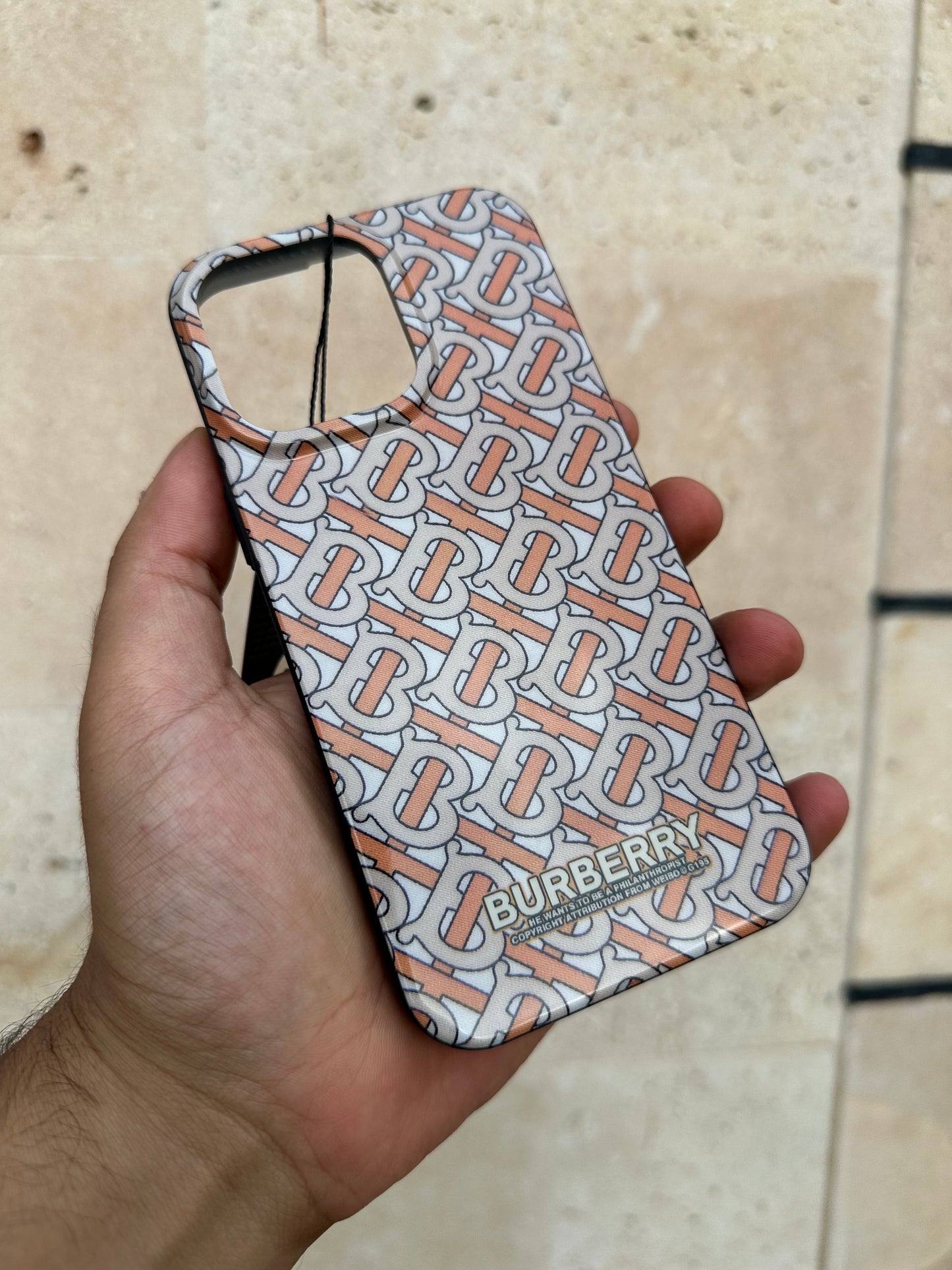 Burberry orange