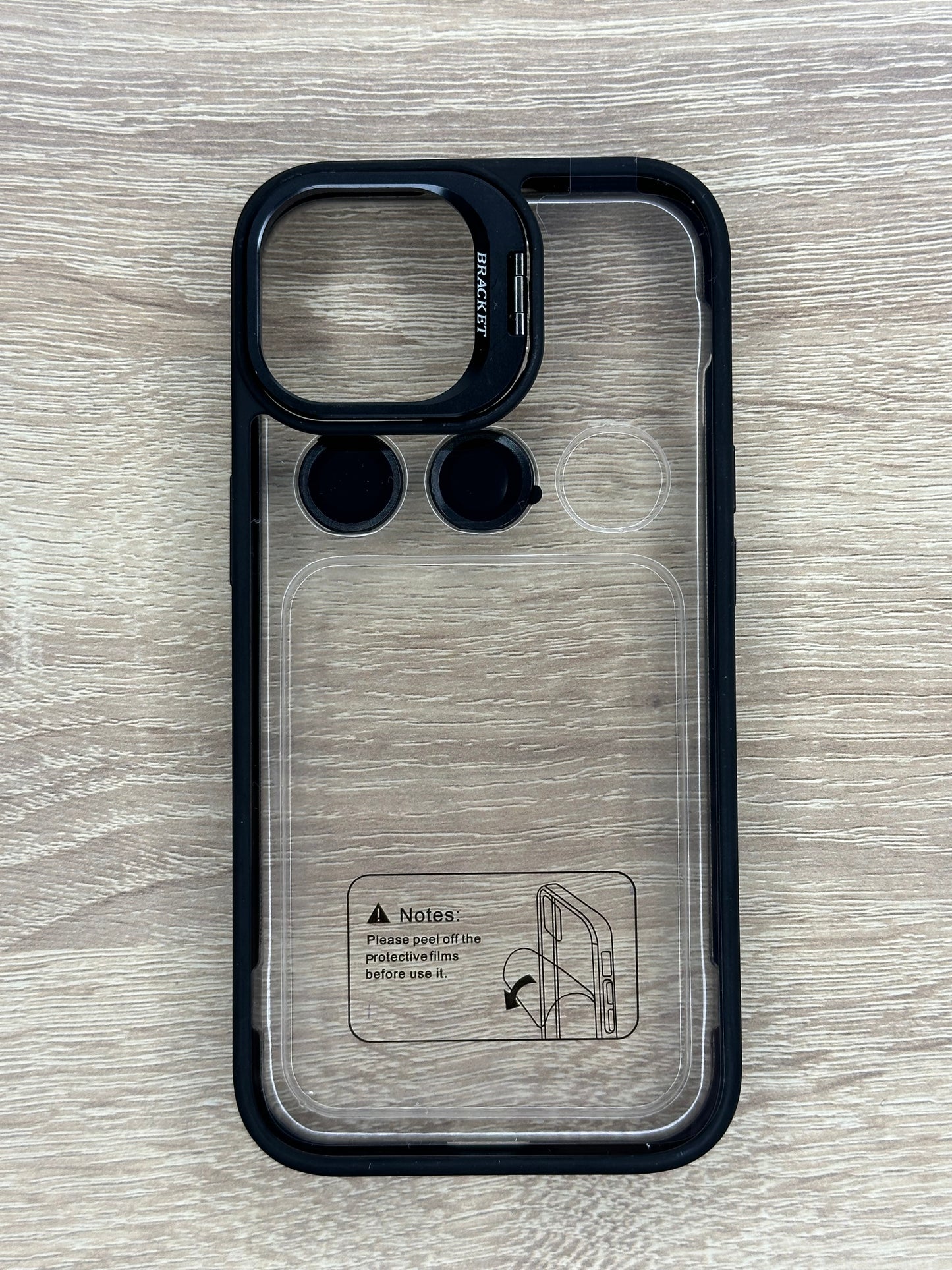 Antichoc 2 en 1 support et lens