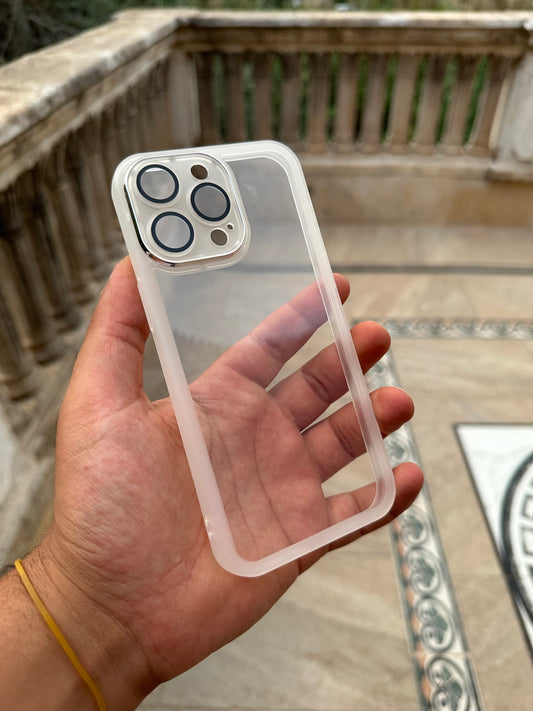 Transparent protection caméra