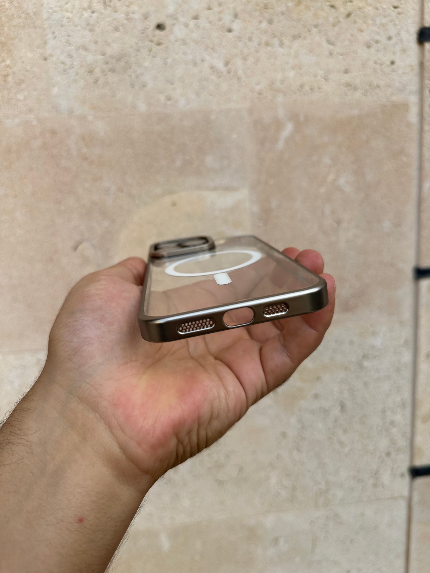 QY protection caméra MagSafe support