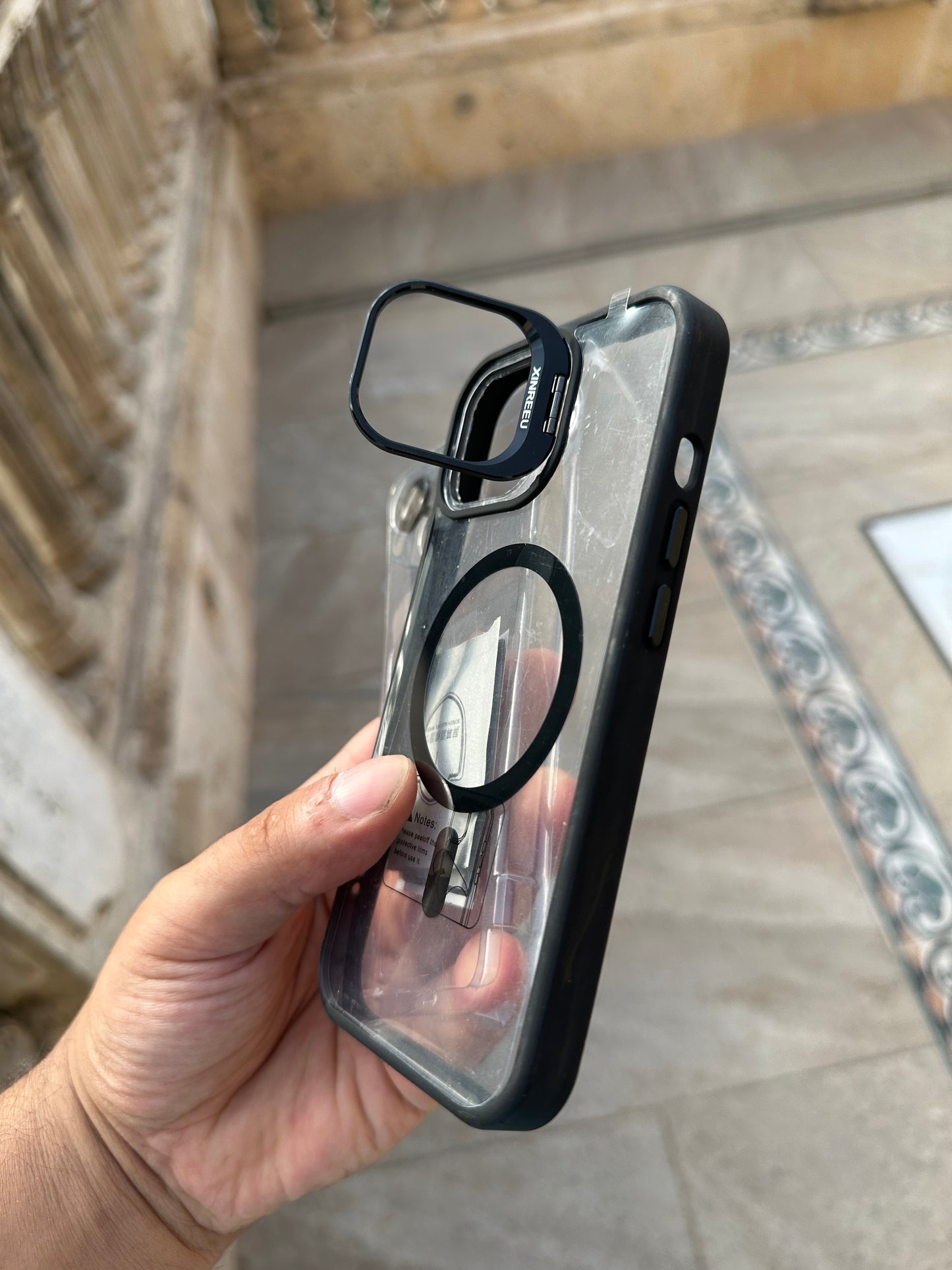 3 en 1 MagSafe support lens
