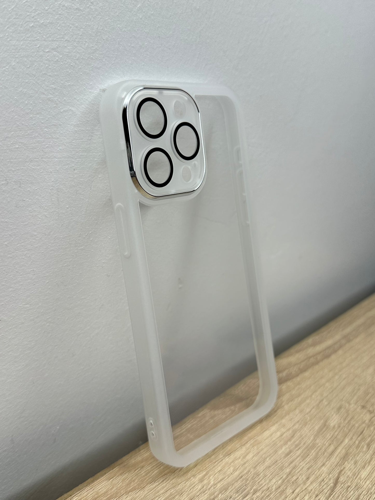 Antichoc transparent couleur