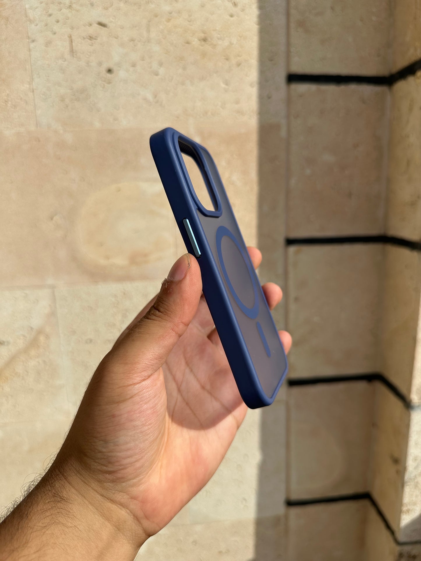Matt MagSafe bleu