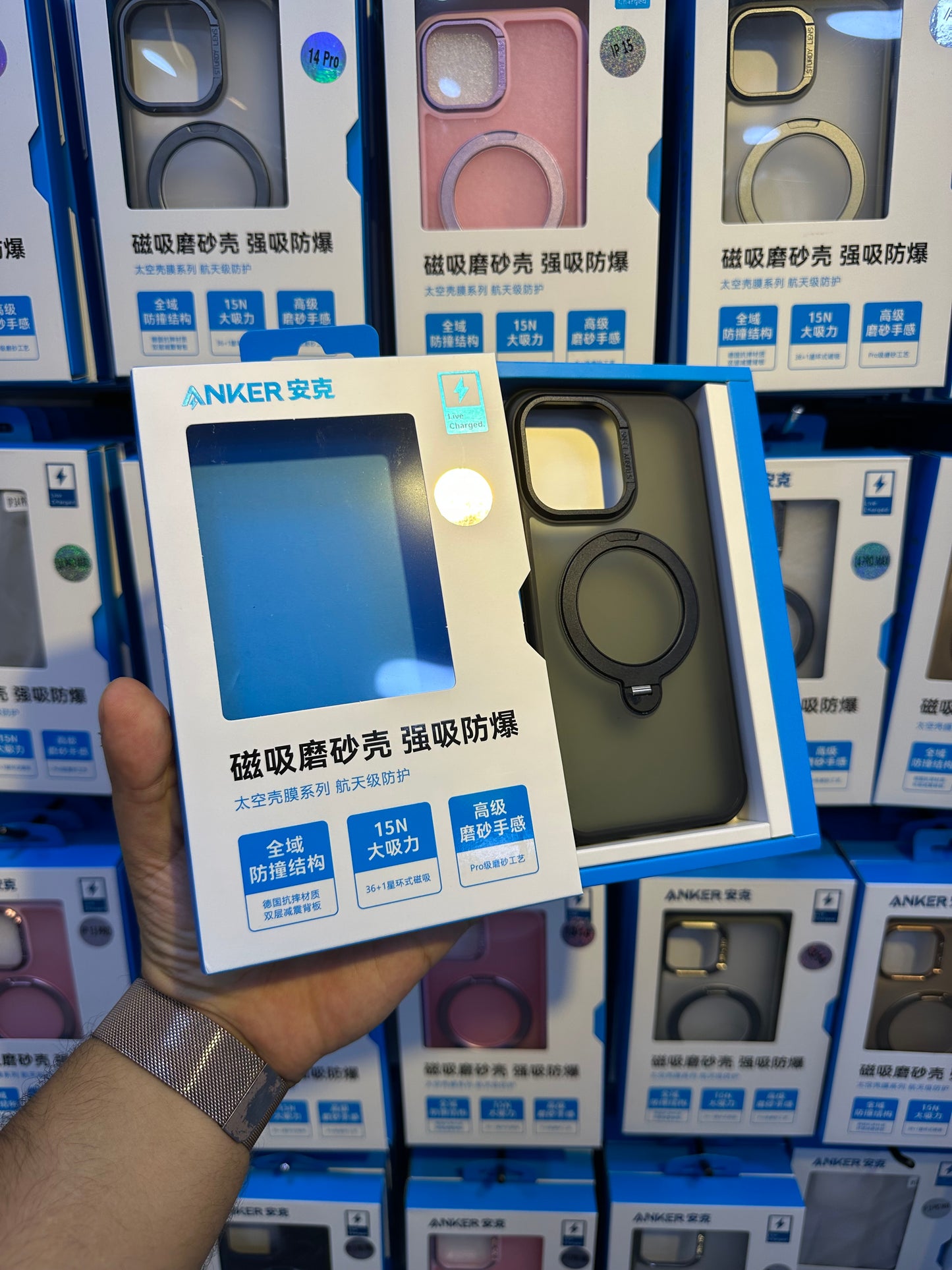 CASE ANKER ORIGINAL SUPPORT MAGSAFE 360