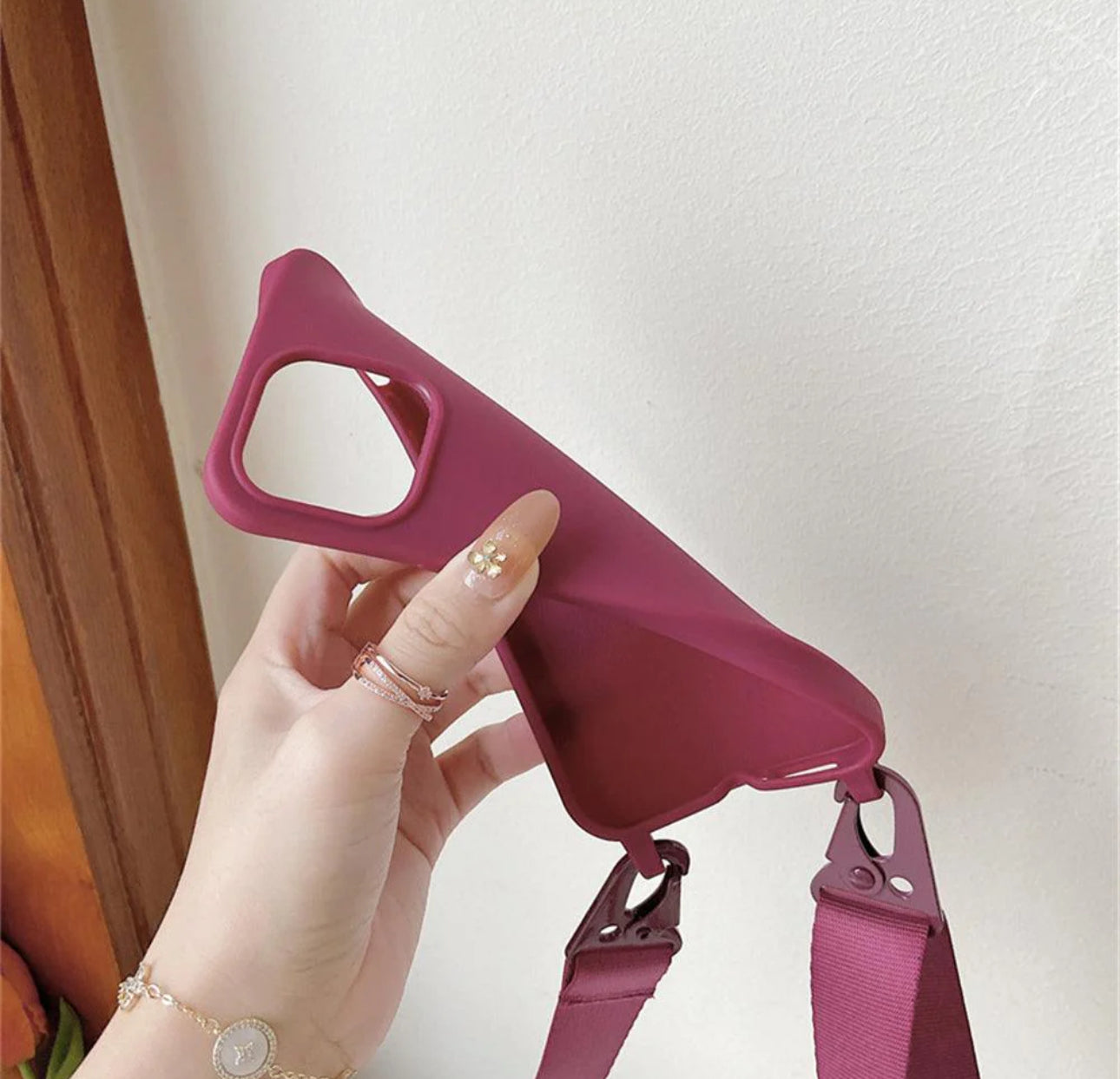 Silicone avec cordon