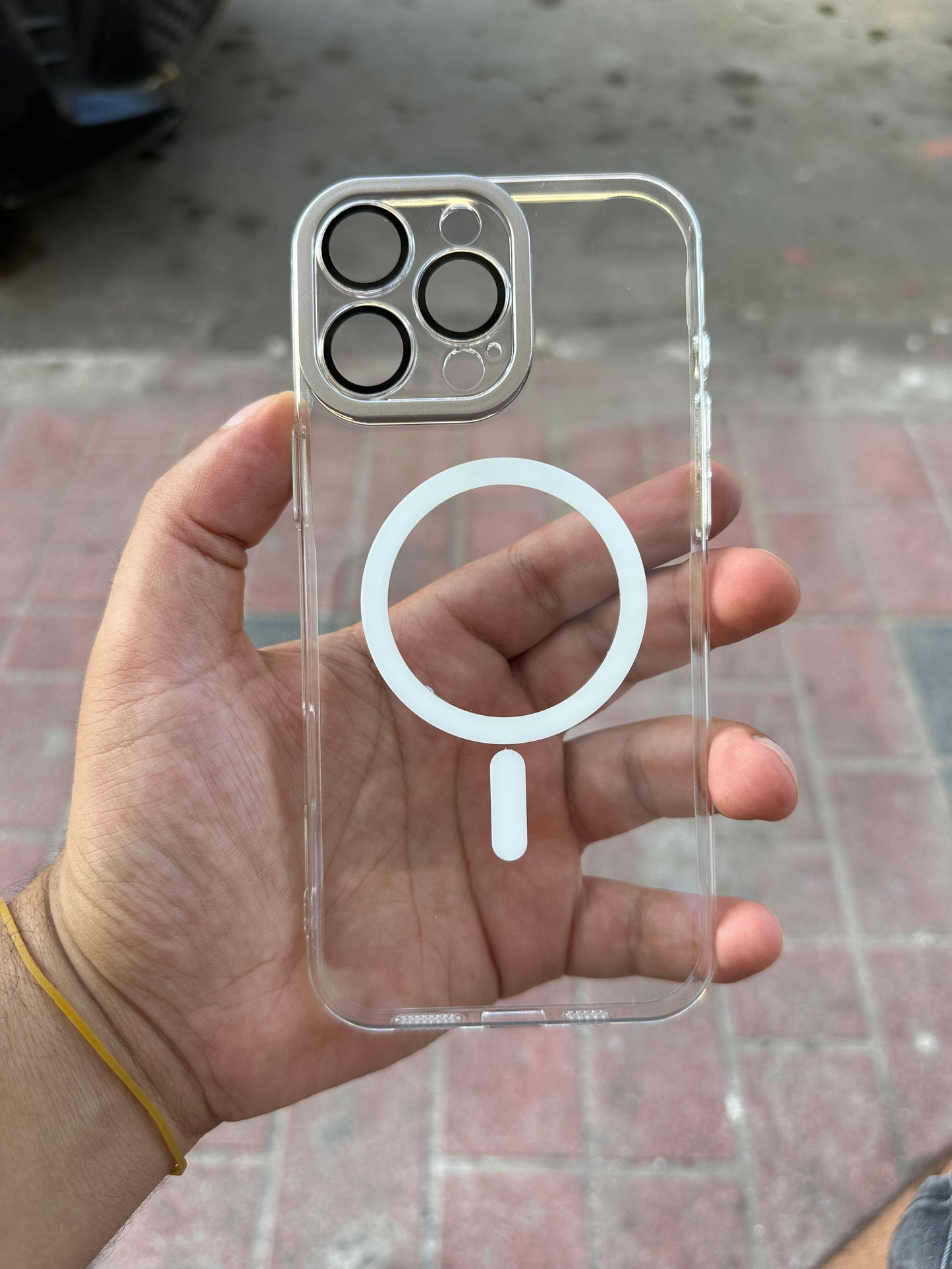 Cristal MagSafe protège caméra