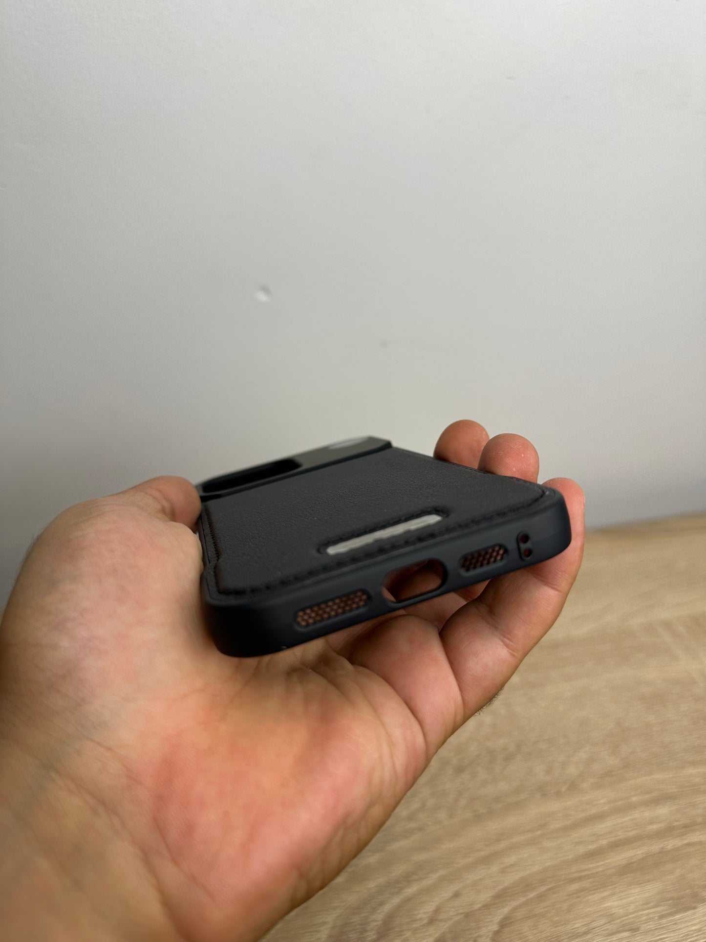 Classycase magsafe cuir noir