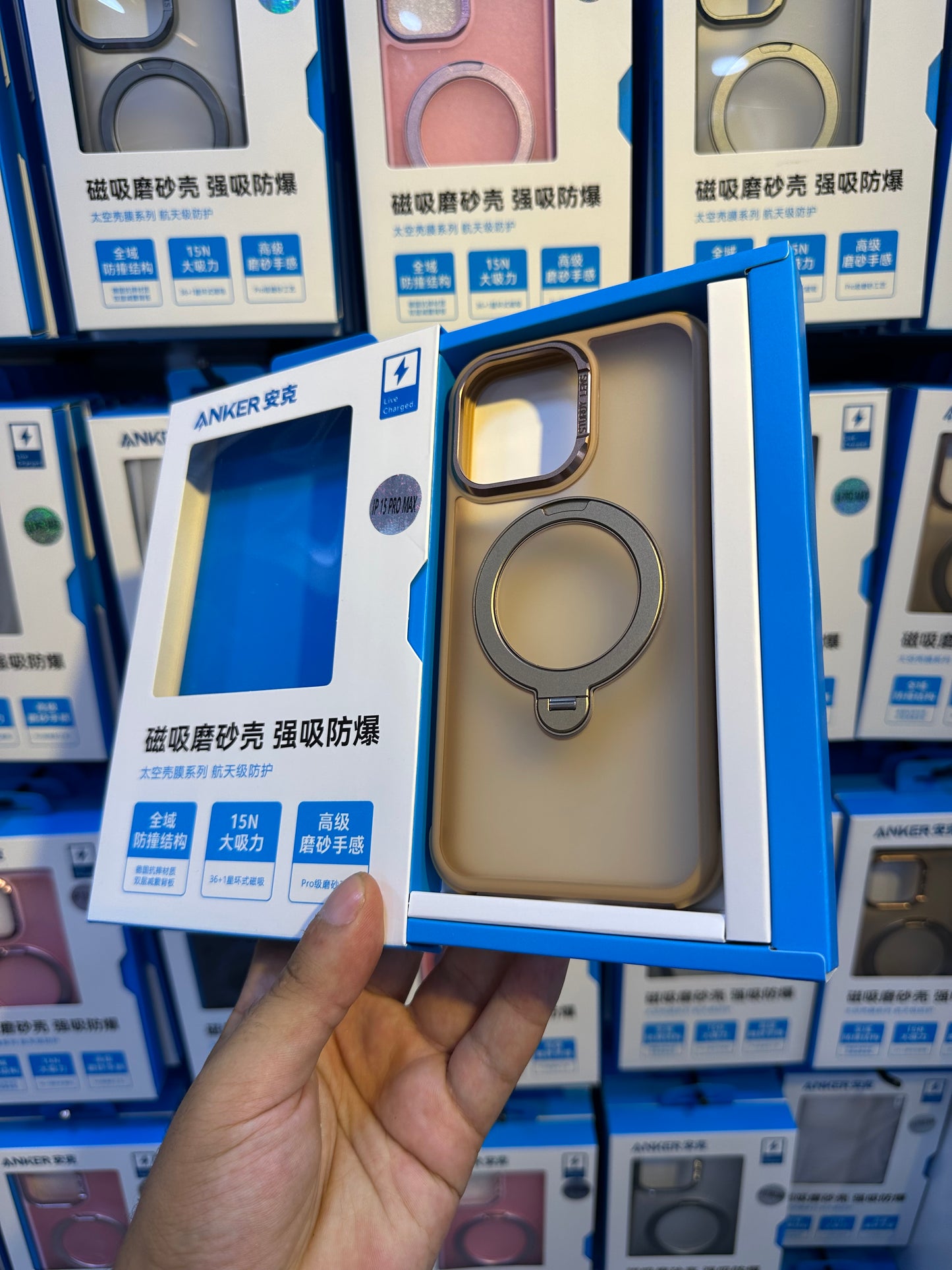 CASE ANKER ORIGINAL SUPPORT MAGSAFE 360