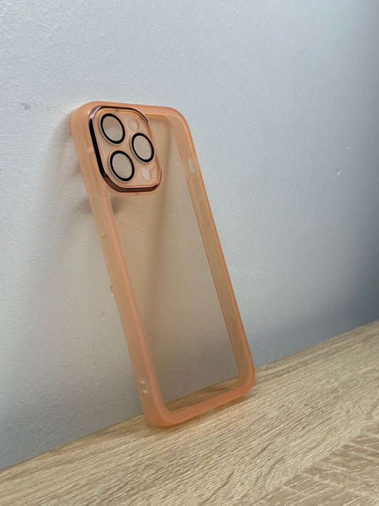 Antichoc transparent rose