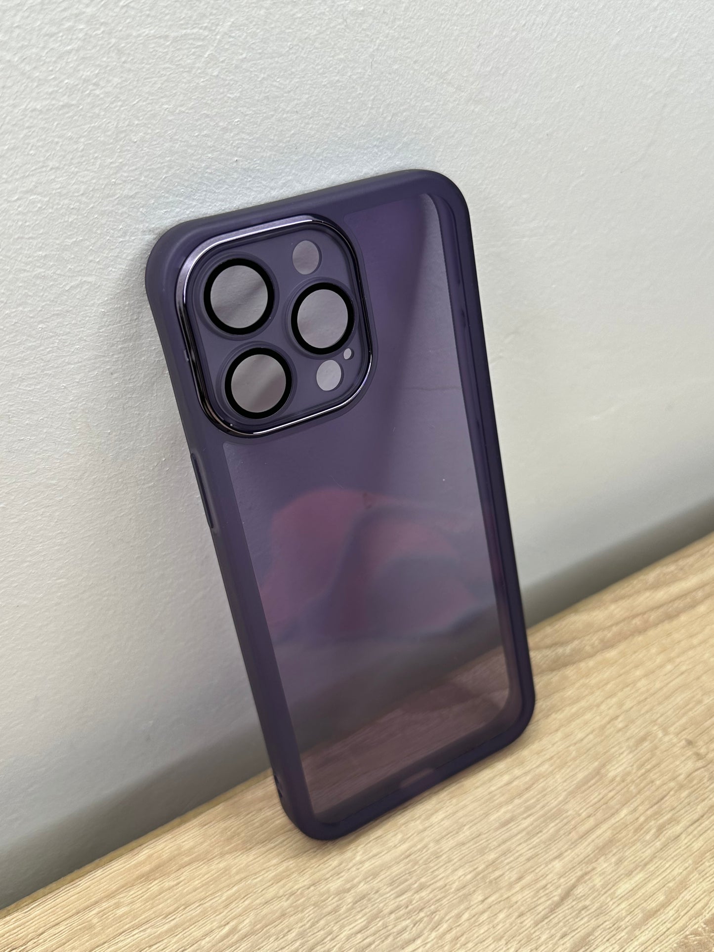 Antichoc transparent couleur