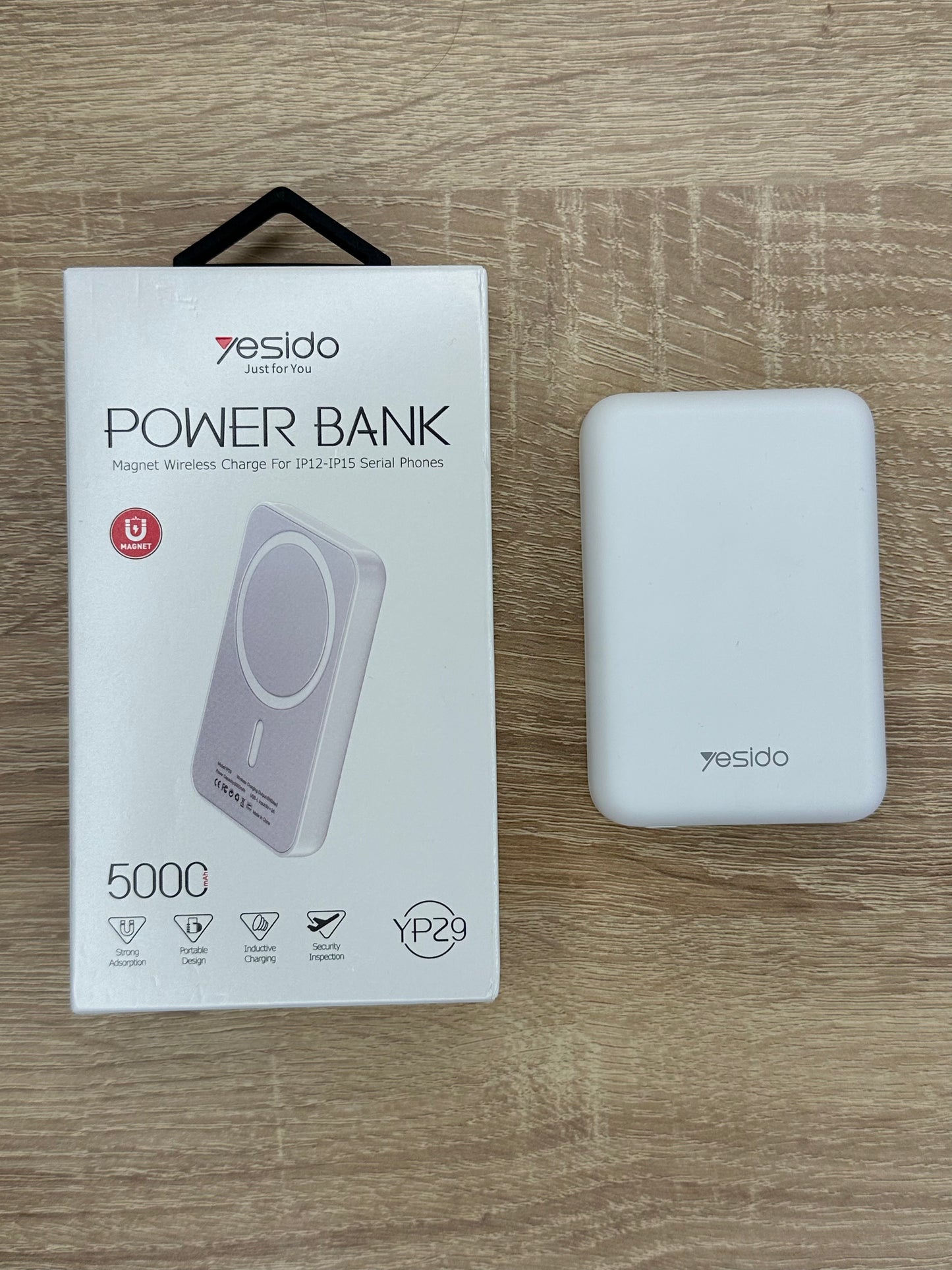 Powerbank MagSafe yesido 5000 mah