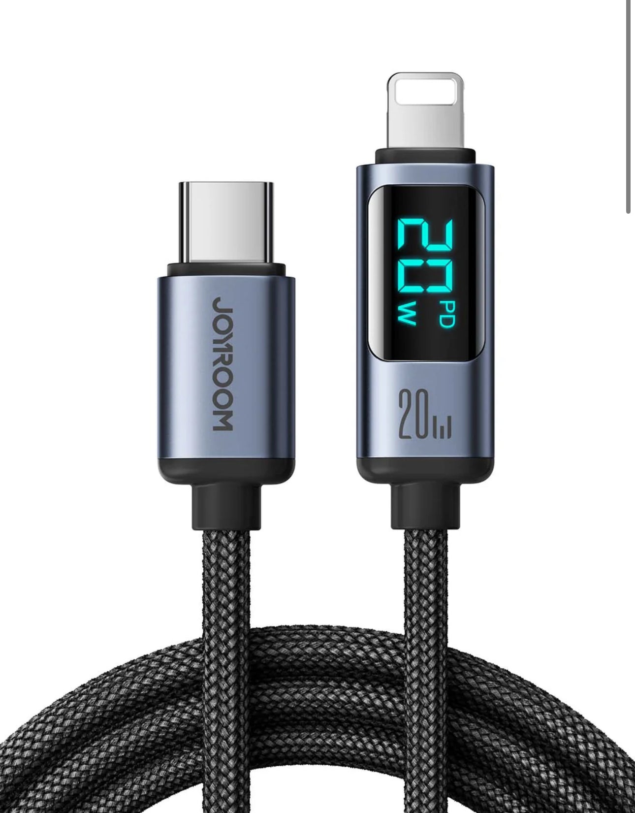 Câble afficheur original joyroom Lightning/ Type-C to Type-C cable 20W