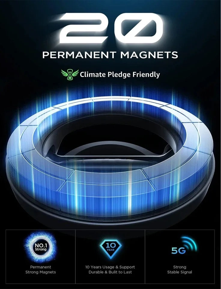 Support orignal de Téléphone Magnétique Rotatif Résistant à 360 Degrés pour Voiture