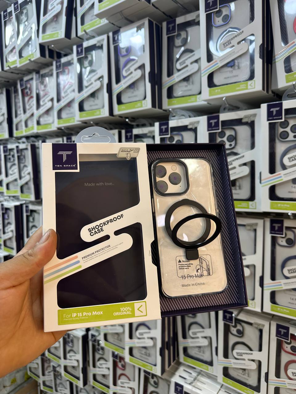 Promo Antichoc ten space original MagSafe support