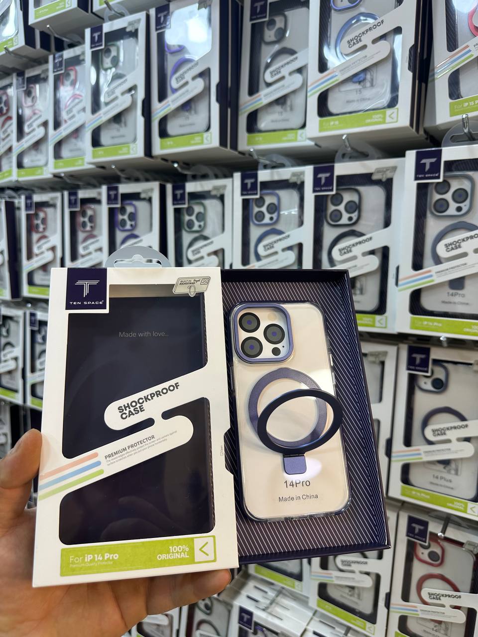 Promo Antichoc ten space original MagSafe support