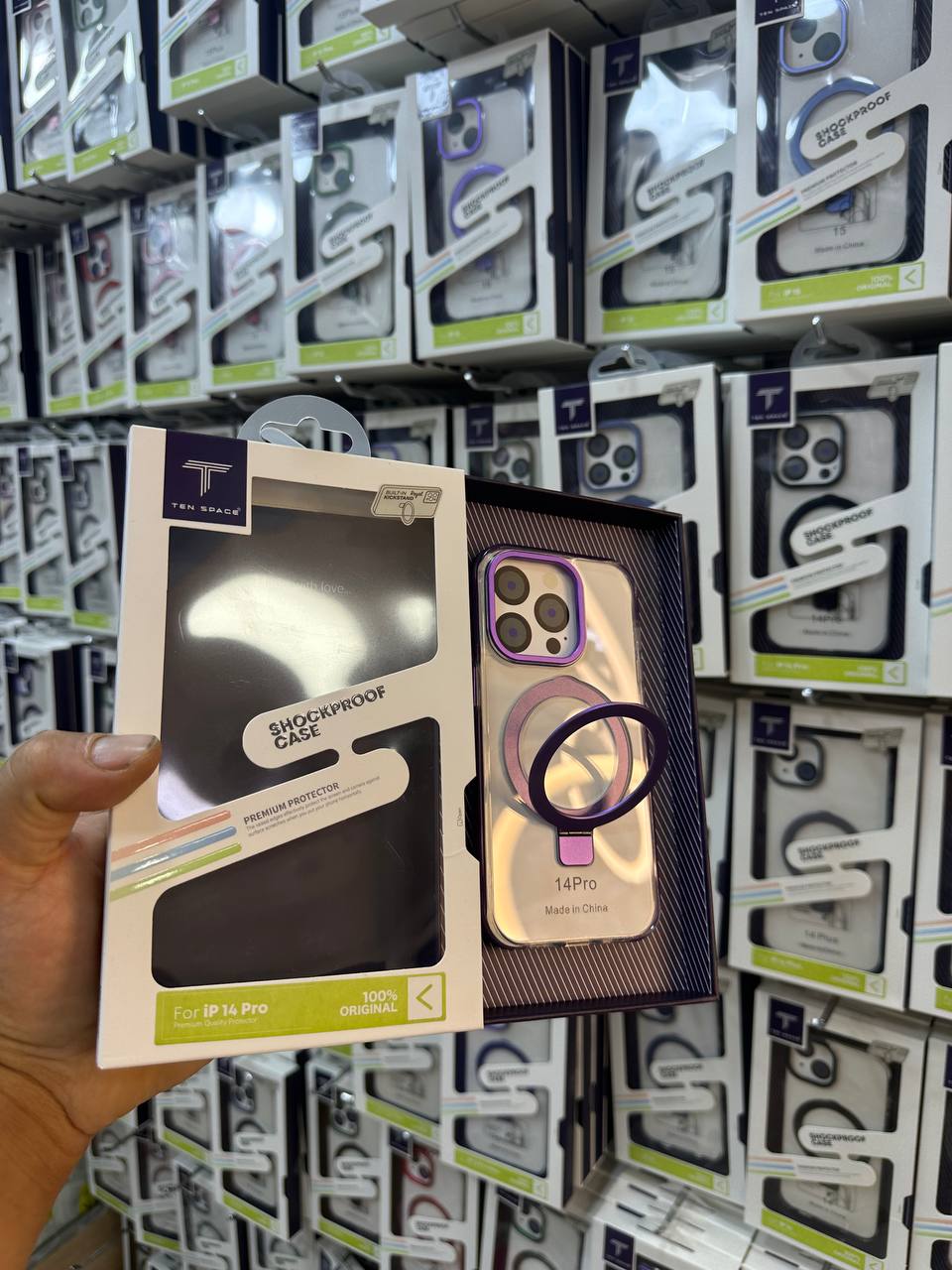 Promo Antichoc ten space original MagSafe support