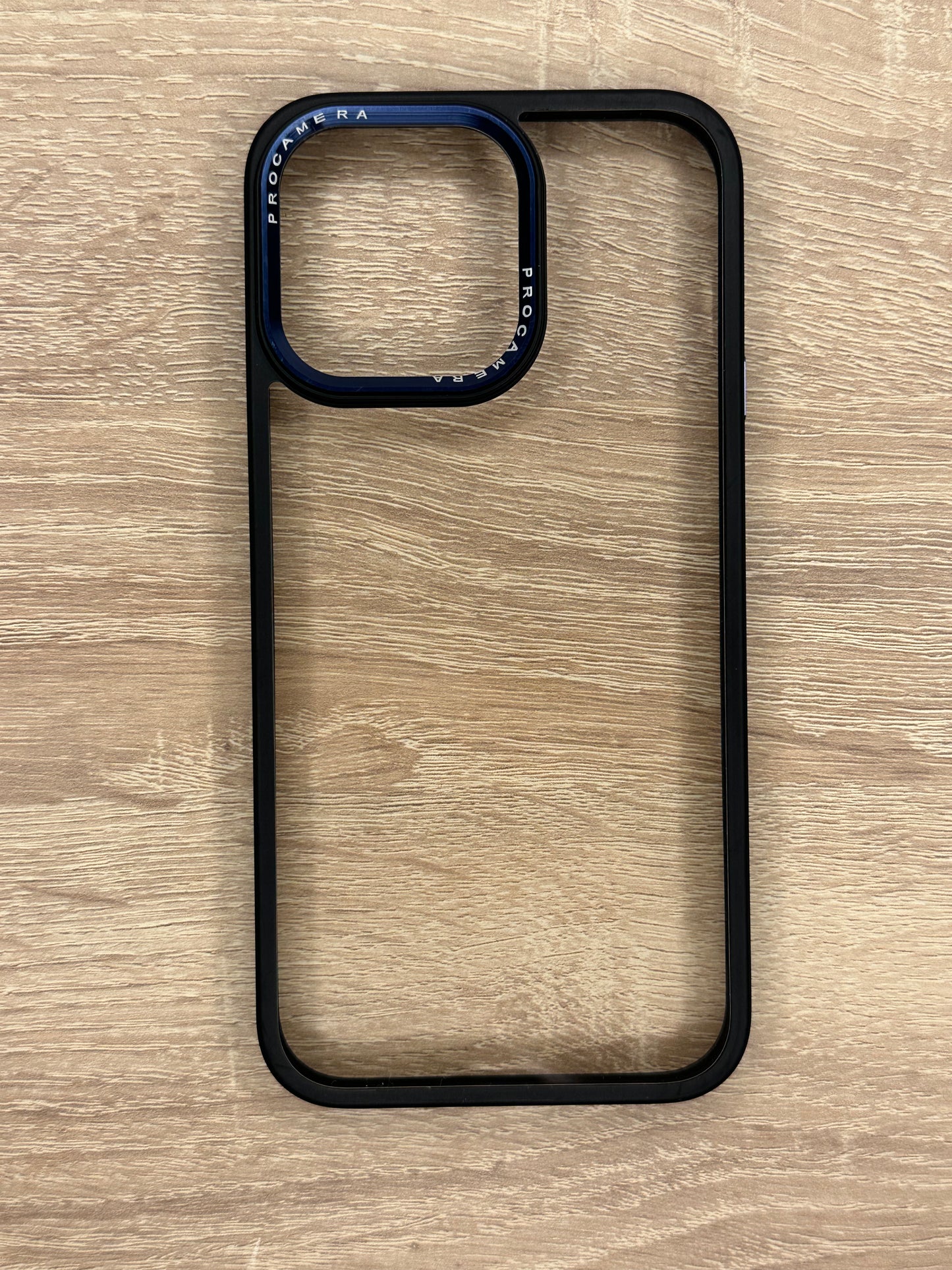Transparent côté Carbon blue
