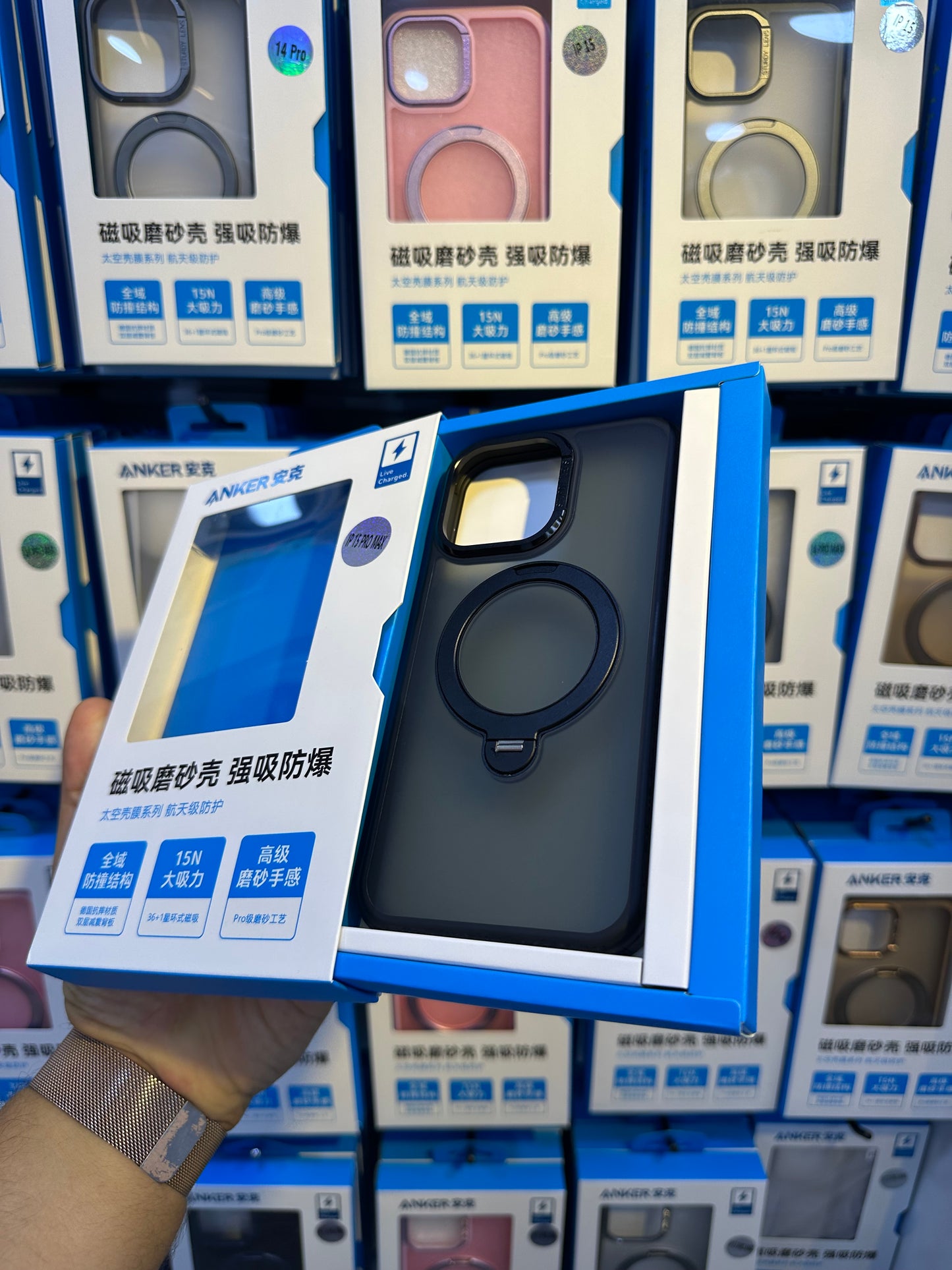 CASE ANKER ORIGINAL SUPPORT MAGSAFE 360