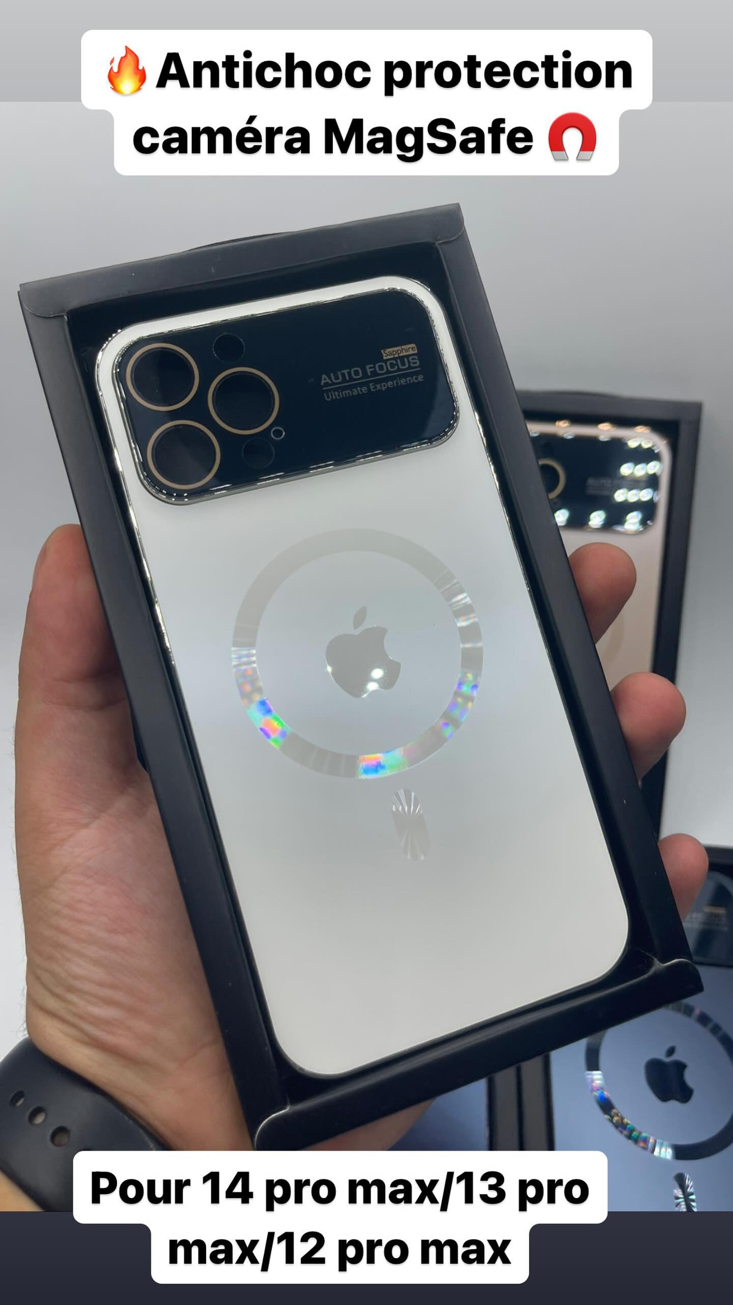 Antichoc auto focus magsafe