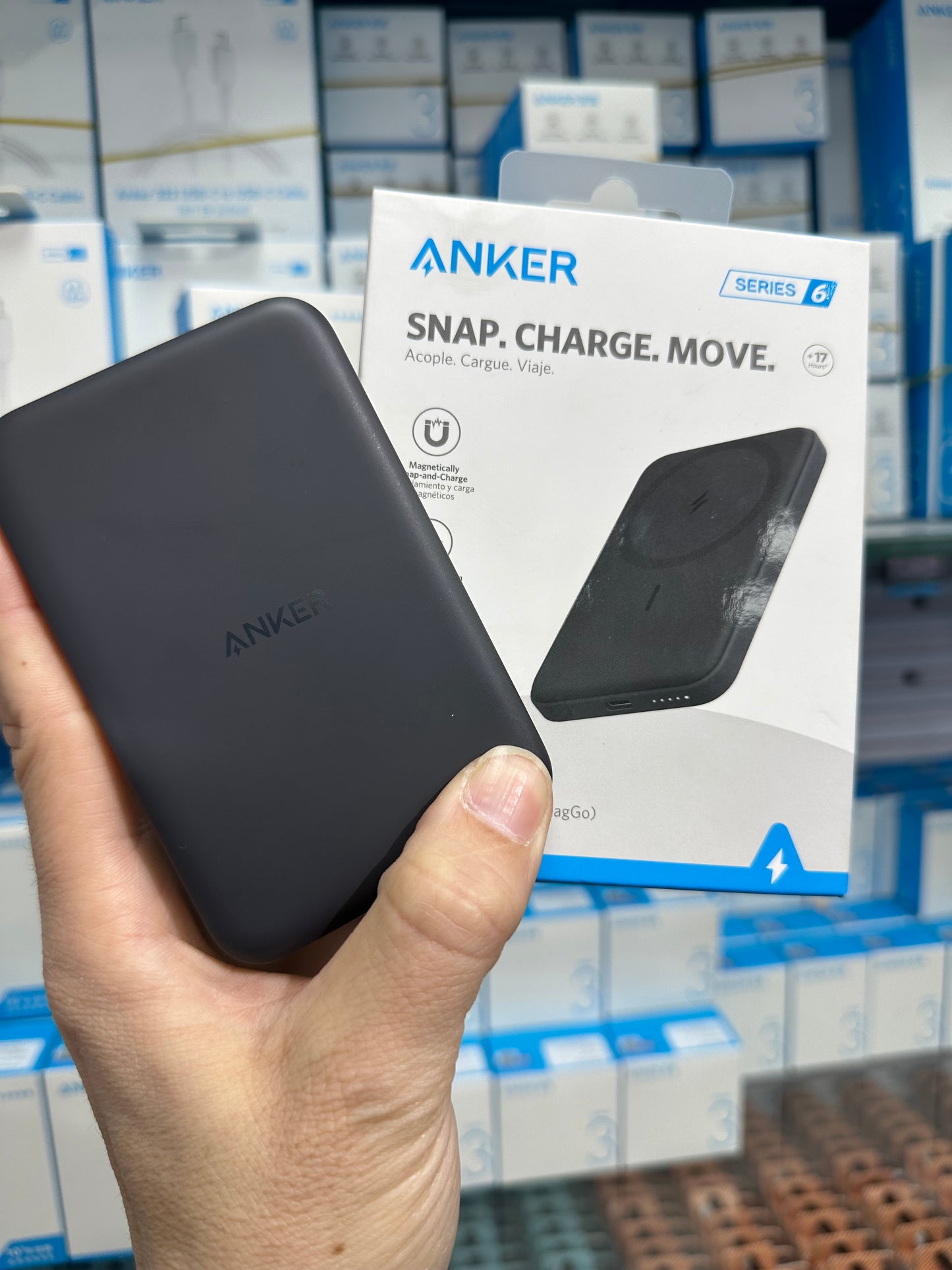 Powerbank anker MagSafe original 5000 mah fast charge