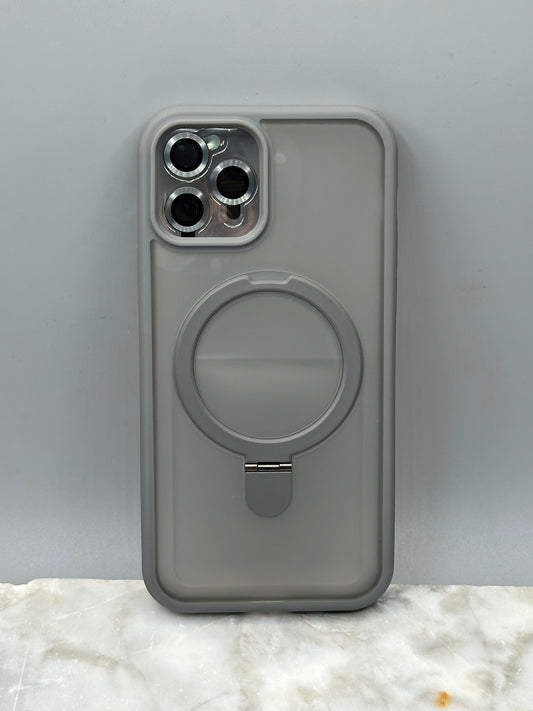 Antichoc 3 en 1 Matt magsafe support Lens