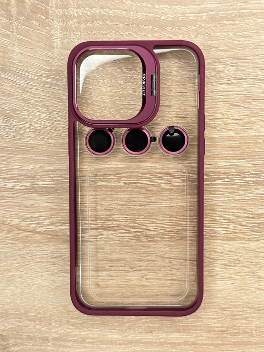 2 en 1 lens et support