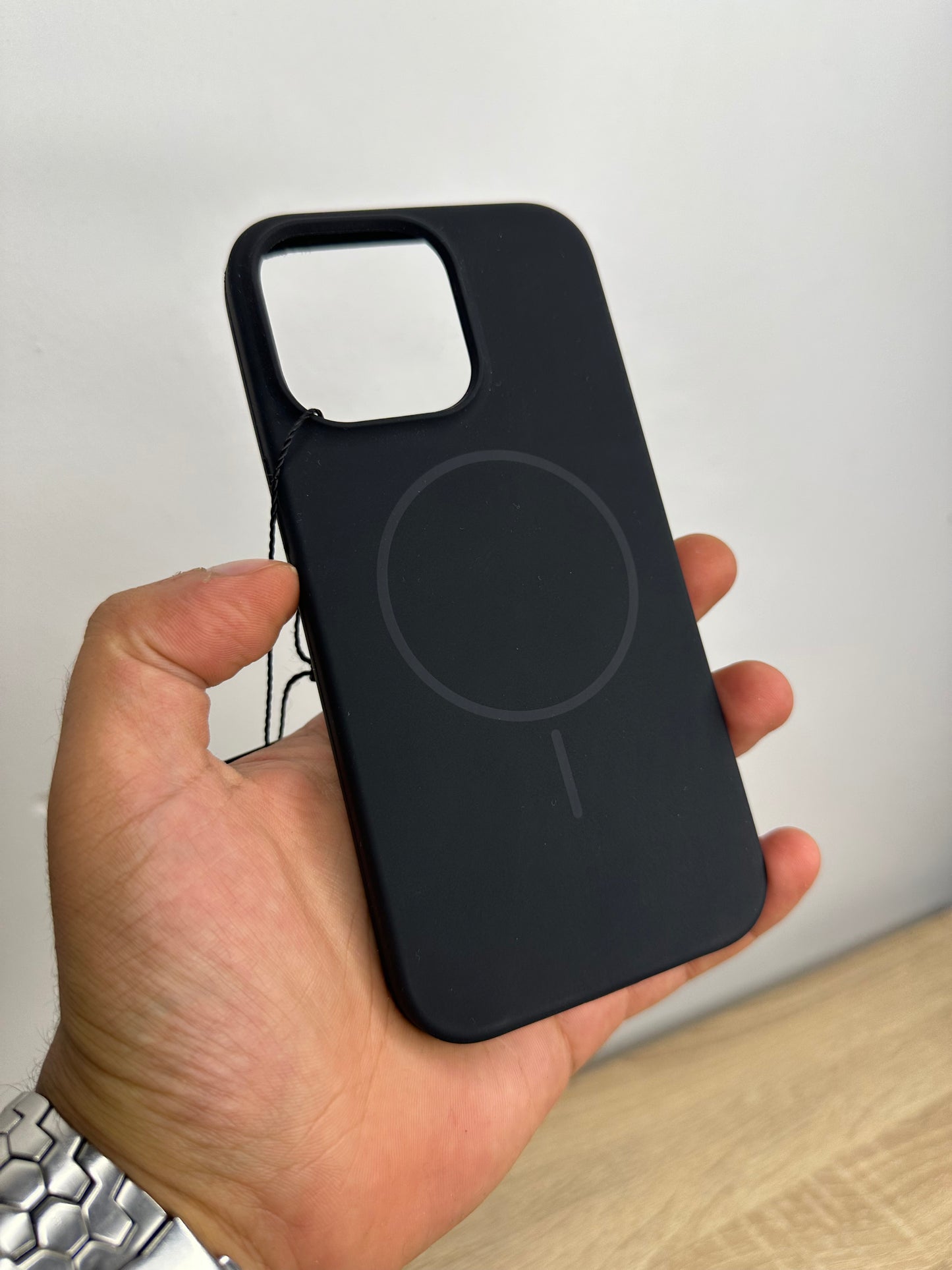 Silicone MagSafe noir