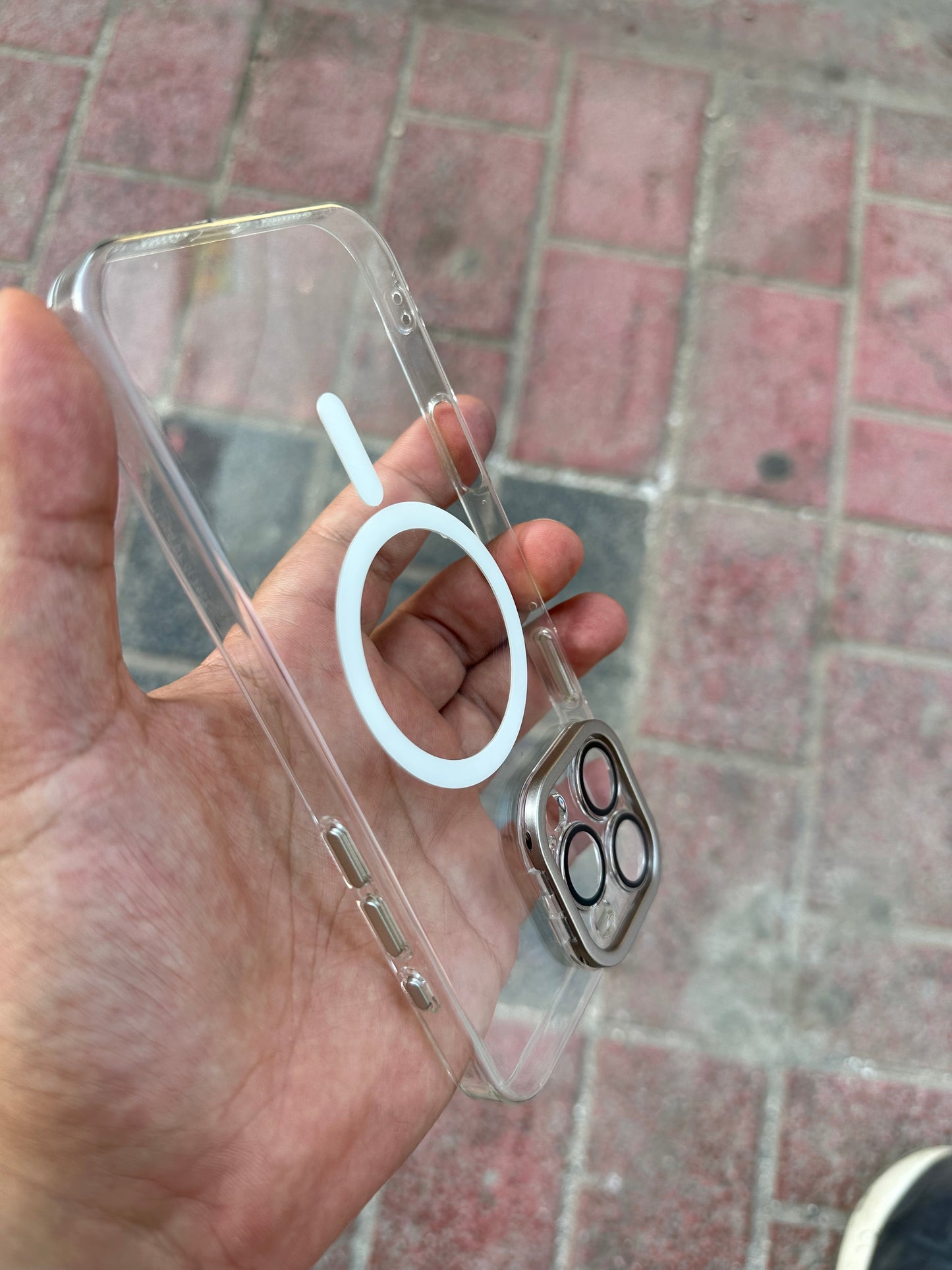 Cristal MagSafe protège caméra