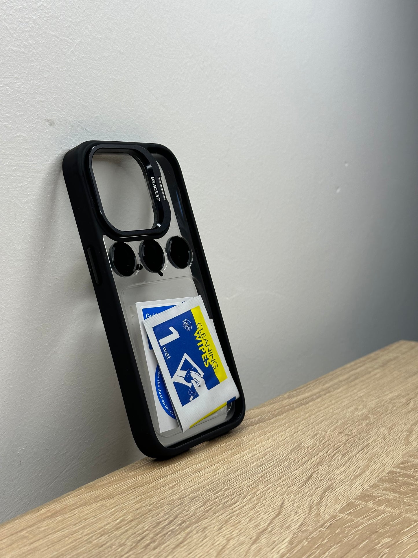 2 en 1 protection caméra et support