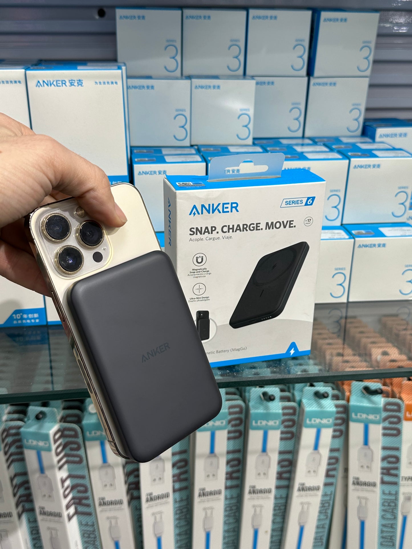 Powerbank anker MagSafe original 5000 mah fast charge