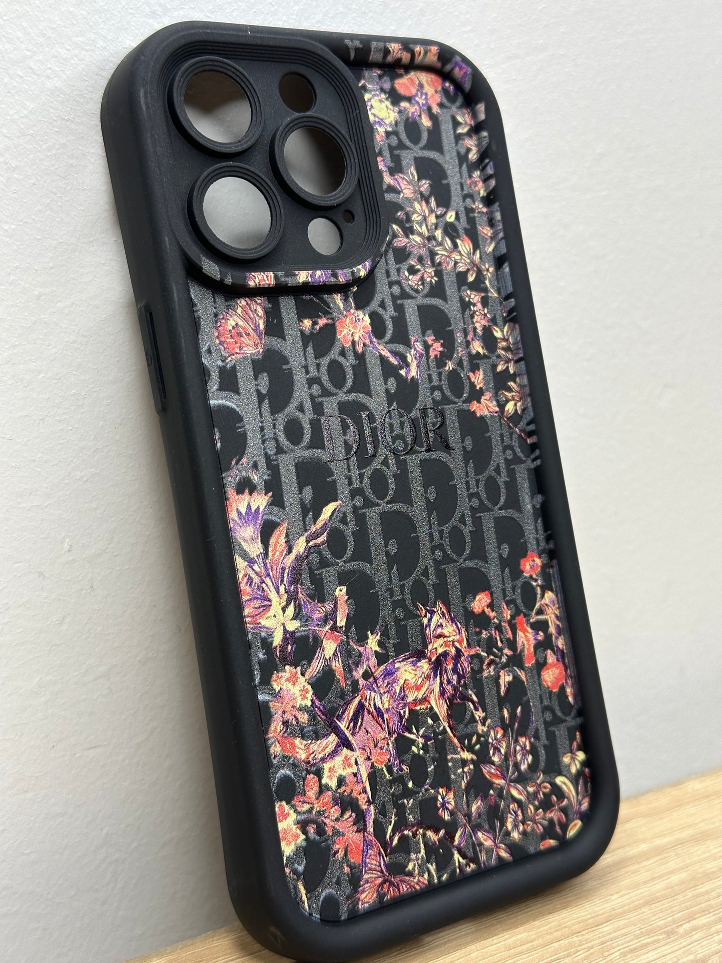 Antichoc dior à fleurs
