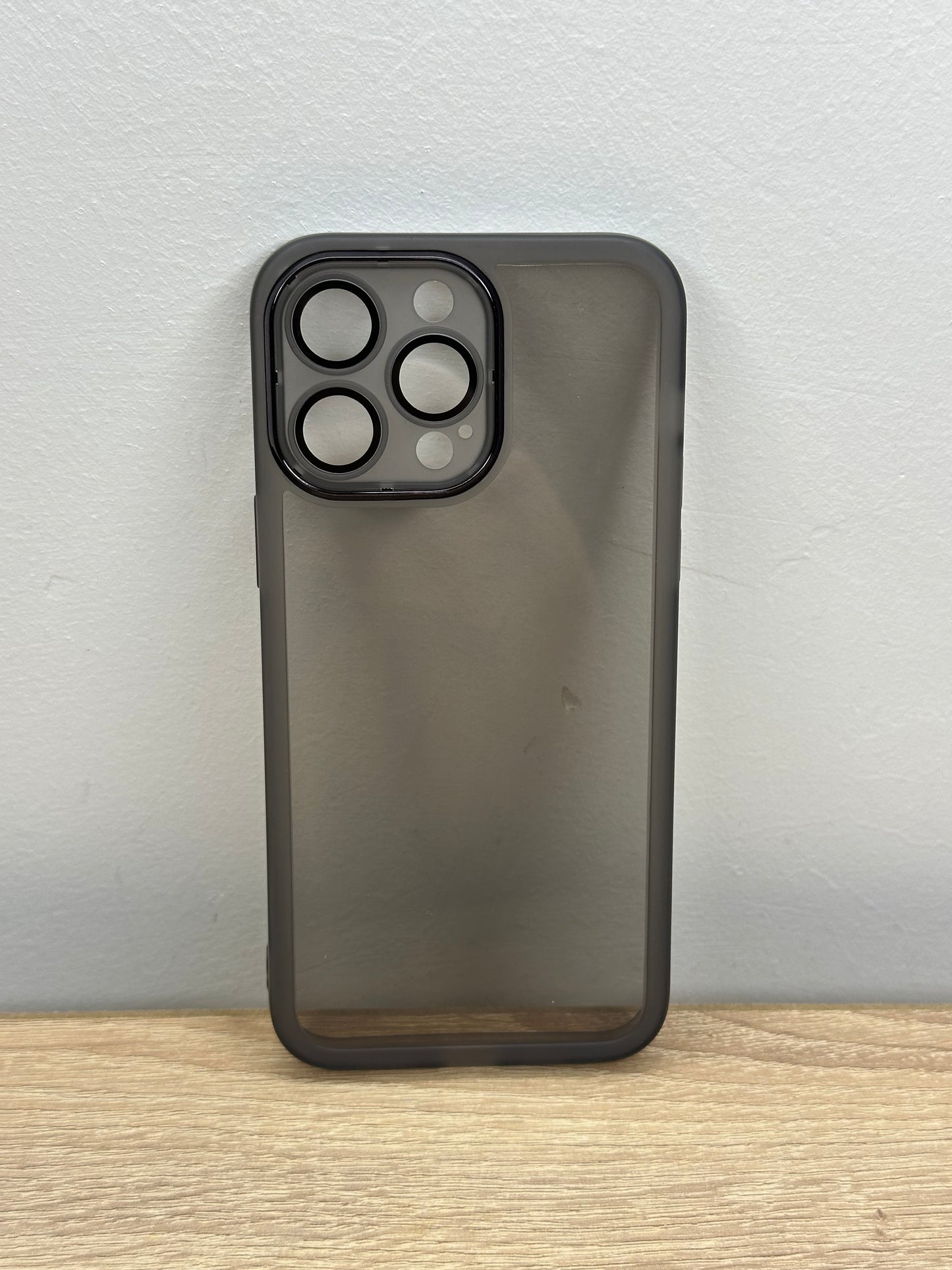 Antichoc transparent noir