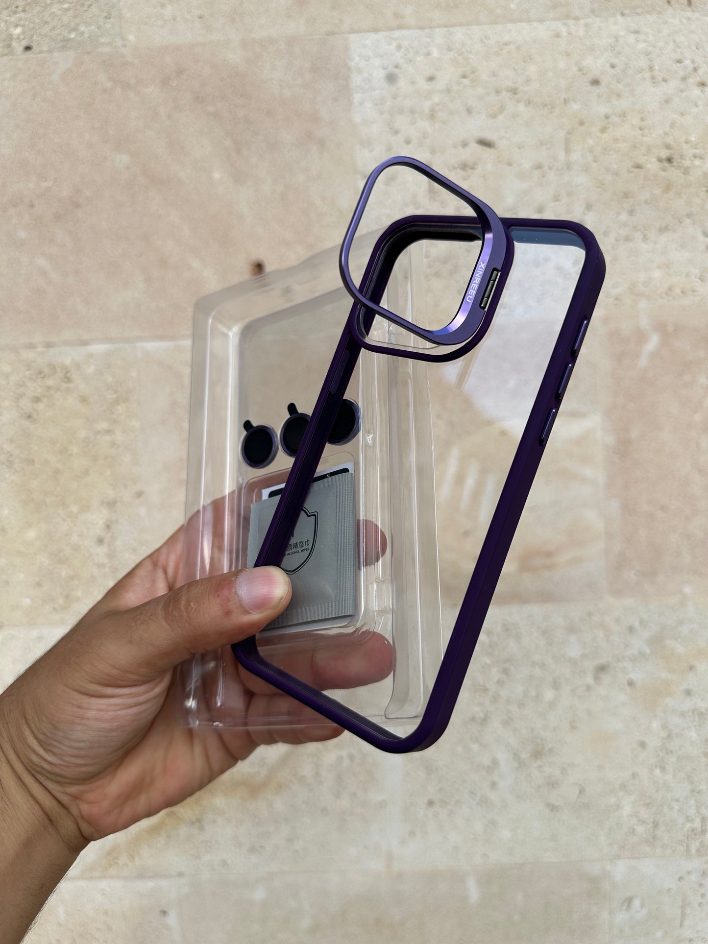 2 en 1 lens support