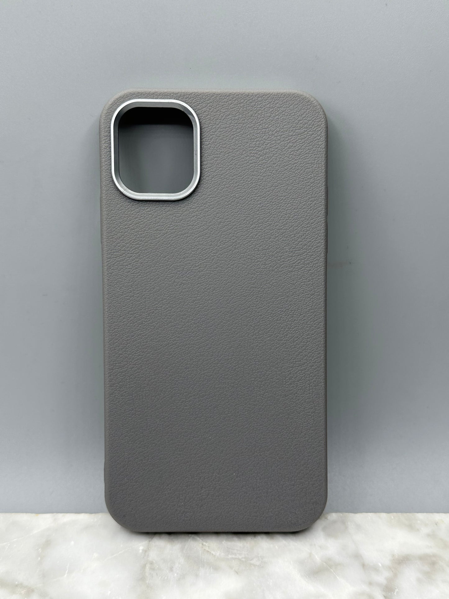 Antichoc silicone effet cuir