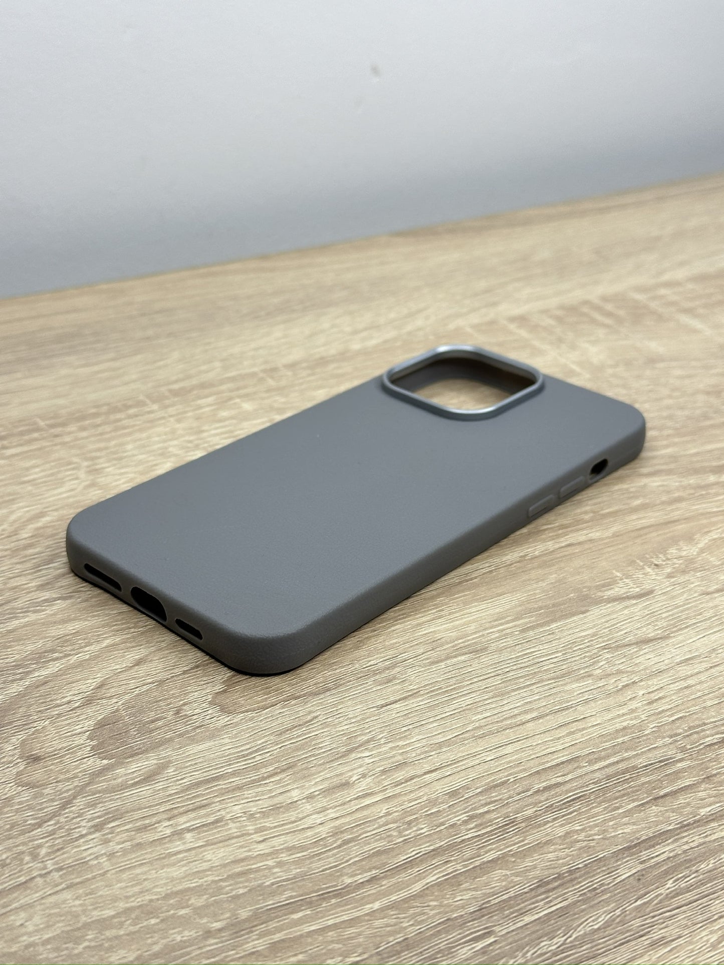 Antichoc silicone effet cuir