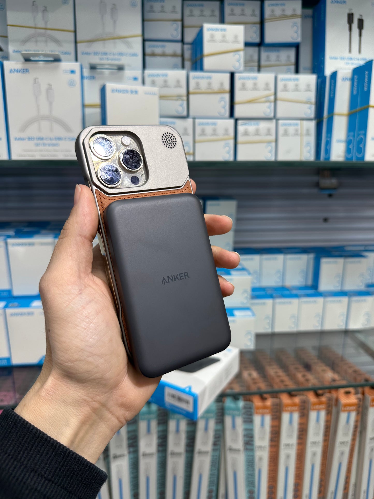Powerbank anker MagSafe original 5000 mah fast charge