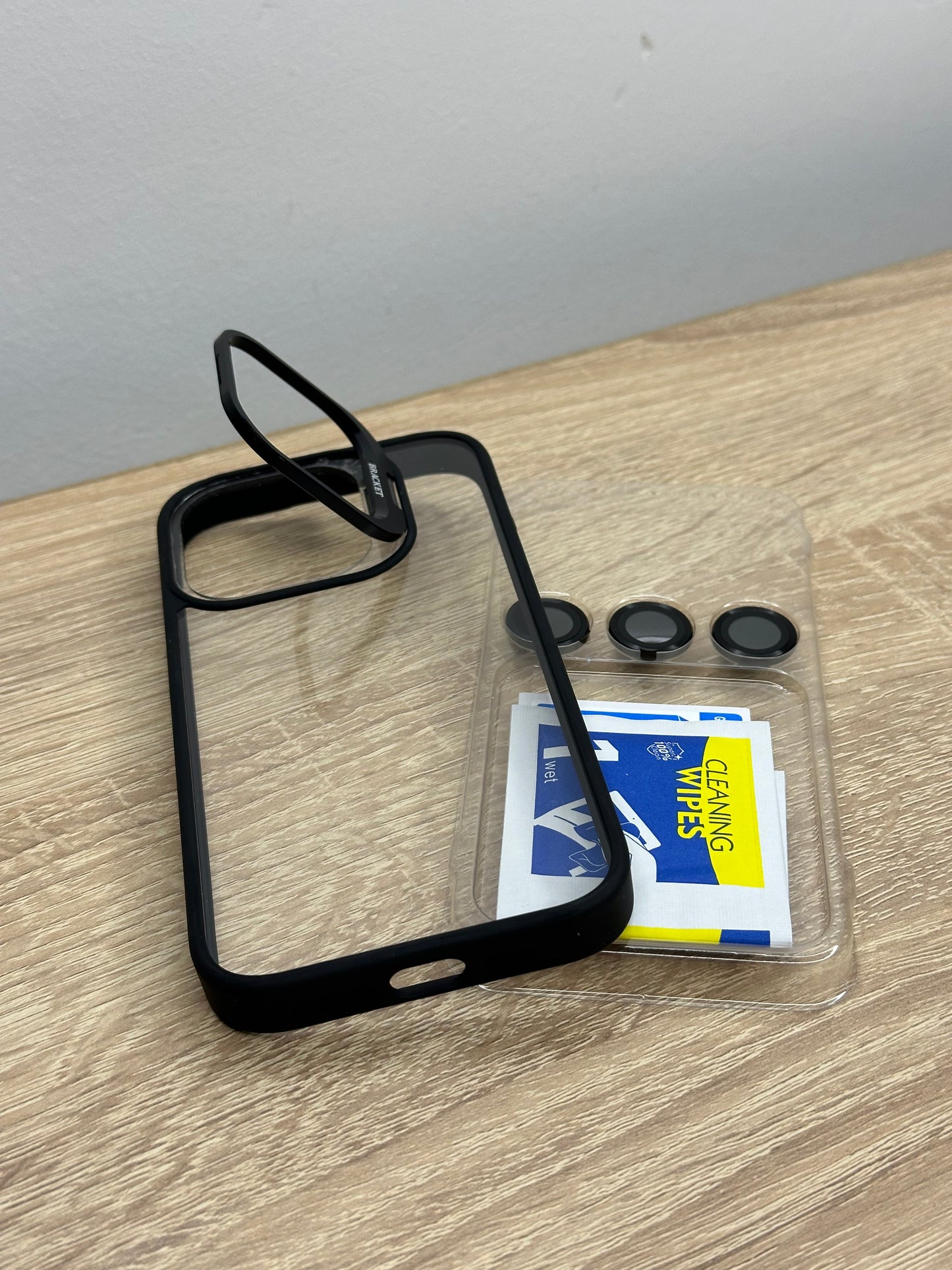 2 en 1 protection caméra et support