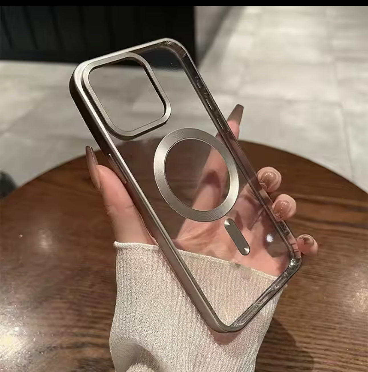 Antichoc magsafe silicone