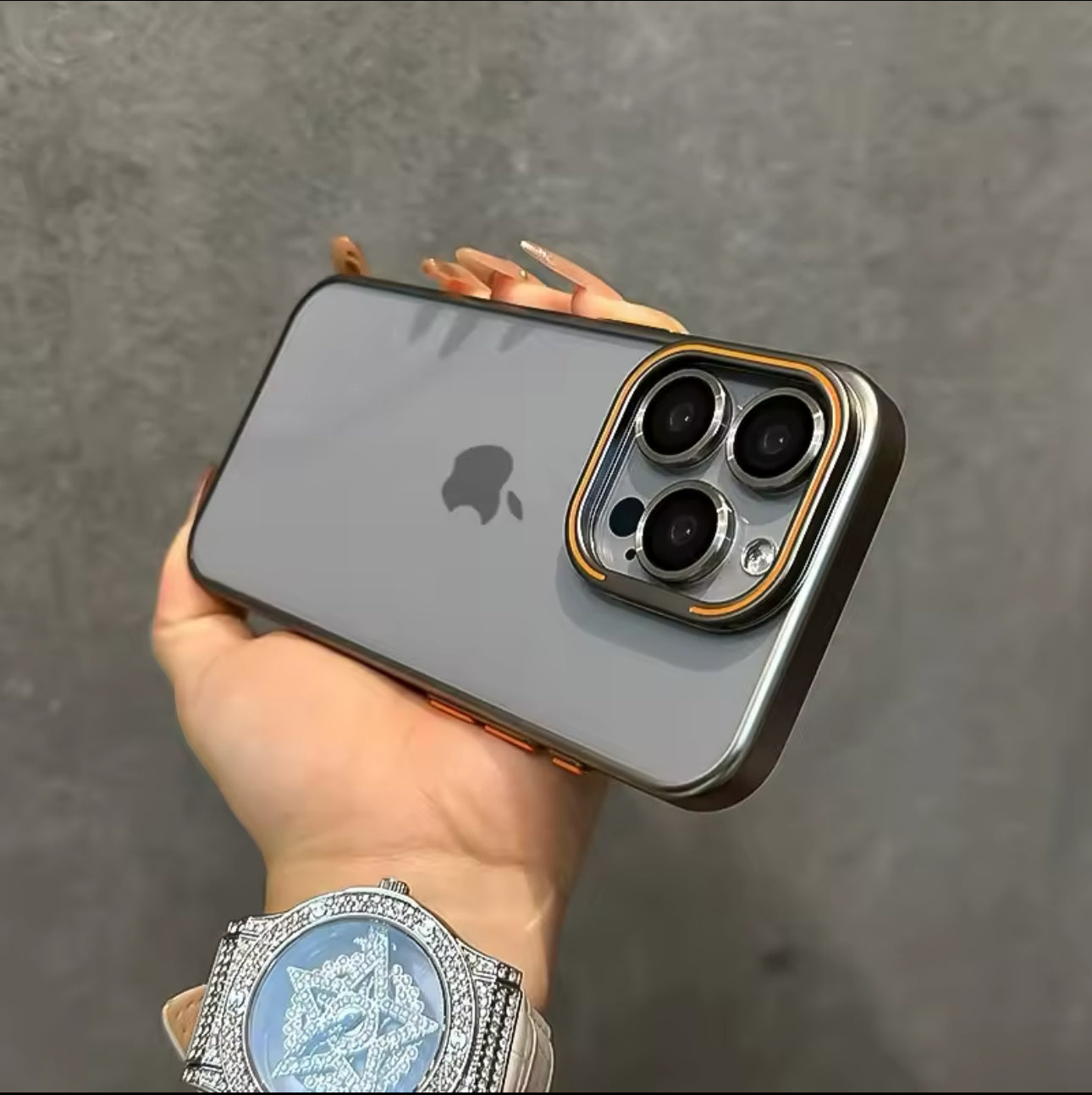 Coque 2 en 1 support et protection caméra