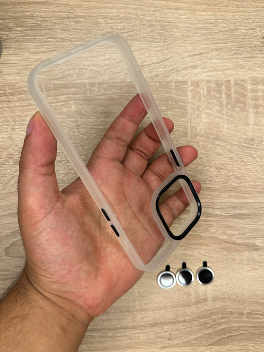 Transparent + protection caméra