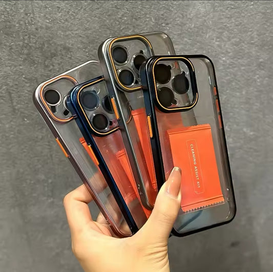Coque 2 en 1 support et protection caméra