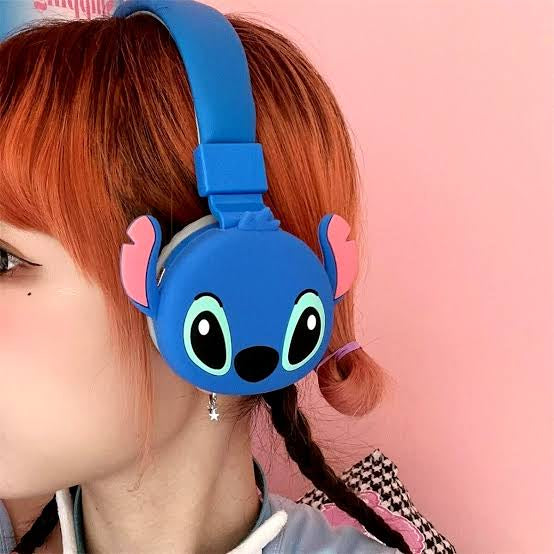 Casque stitch cute🩷💙