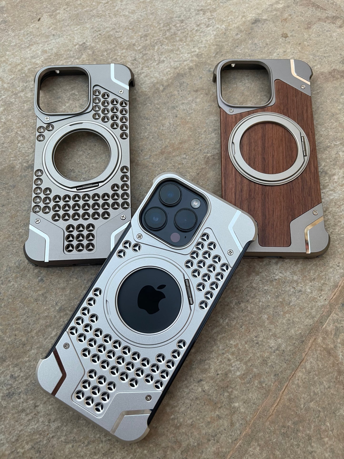 Antichoc aluminium magnétique à visserie