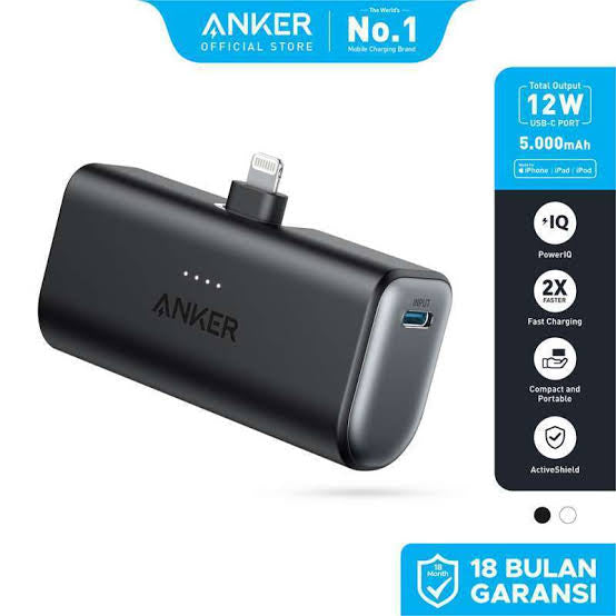 Powerbank anker mini 5000 mah